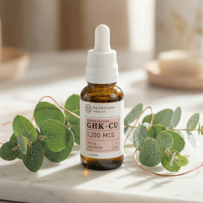 GHK-Cu (Copper Peptide) Neck & Face Serum 1200mcg