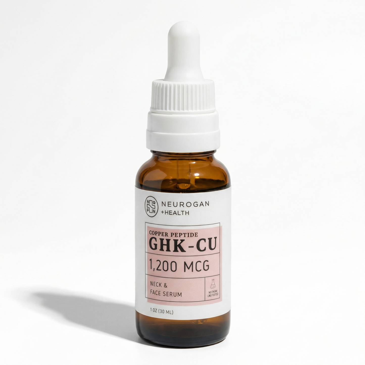 GHK-Cu (Copper Peptide) Neck & Face Serum 1200mcg